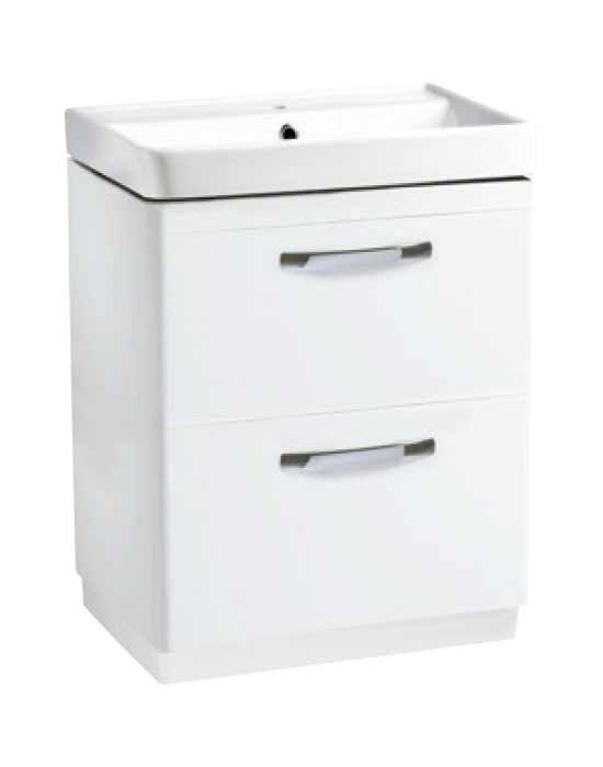 600mm Freestanding - White (Unit Only) - RT Large